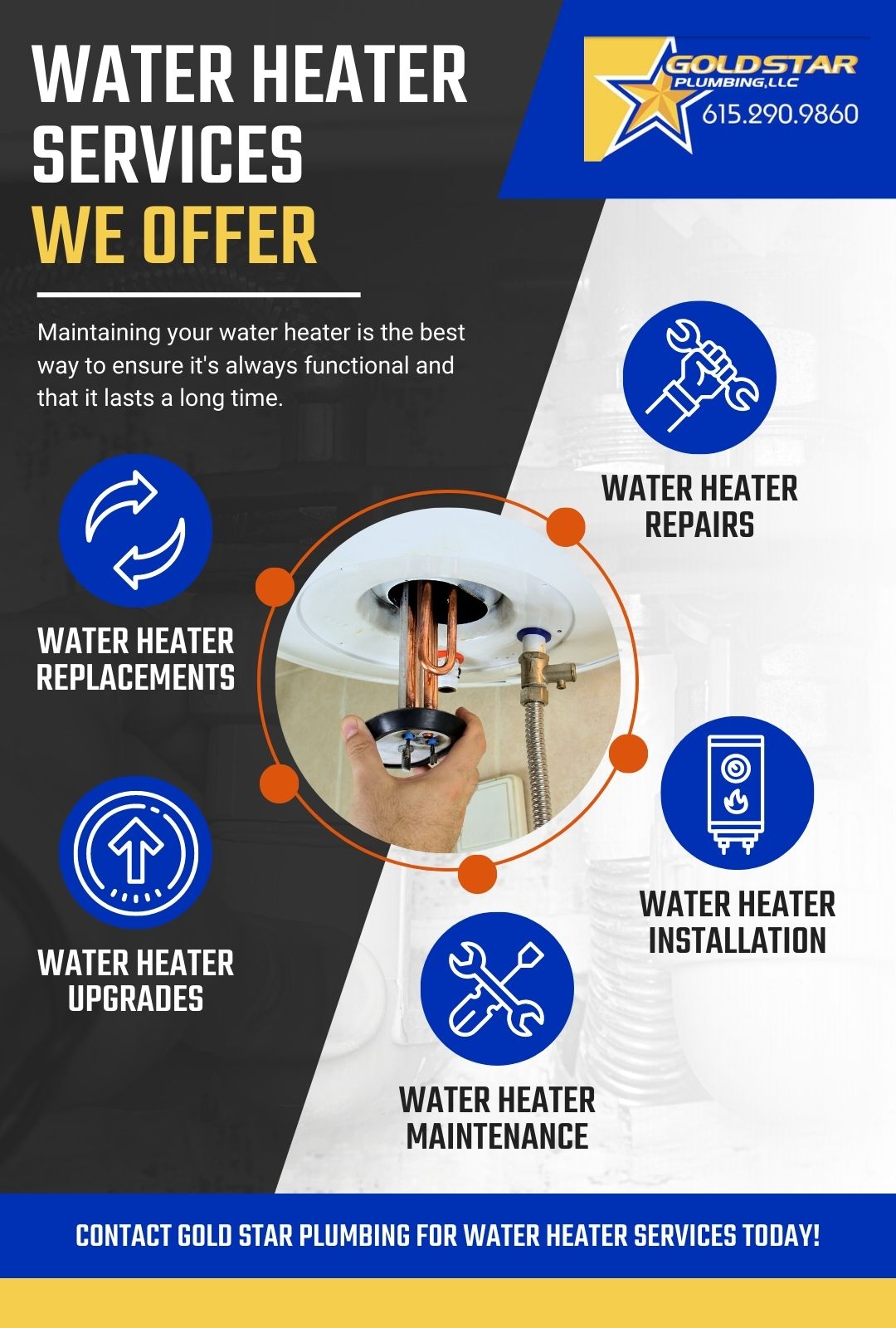 Water Heater Services We Offer